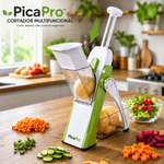 🥗 PicaPro™ | Cortador Multifuncional de Verduras