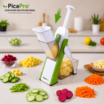 🥗 PicaPro™ | Cortador Multifuncional de Verduras