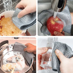 LimpiaMax™ | Kit de 12 Paños Reutilizables para Cocina