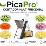 🥗 PicaPro™ | Cortador Multifuncional de Verduras