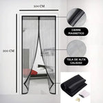 CORTINA MAGNETICA PREMIUM 210CMx100CM-EVITA PICADURAS ✅(ENVÍO GRATIS)✅